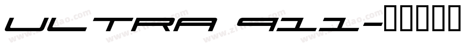 Ultra 911字体转换
